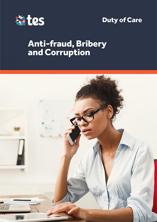 Anti-Fraud, Bribery and Corruption
